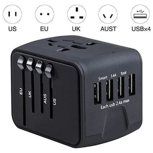 Universal Smart Travel Adapter Spenningsomformer