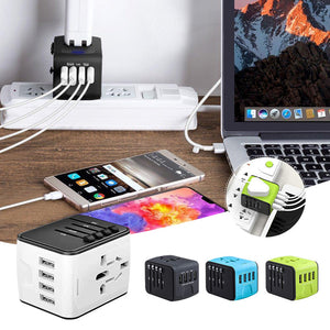 Universal Smart Travel Adapter Spenningsomformer