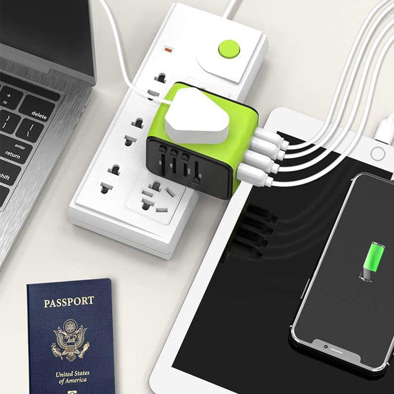 Universal Smart Travel Adapter Spenningsomformer