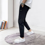 Men's High Stretch Skinny Cargo-bukser med flere lommer